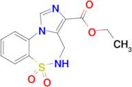 Ethyl 4,5-dihydrobenzo[f]imidazo[5,1-d][1,2,5]thiadiazepine-3-carboxylate 6,6-dioxide