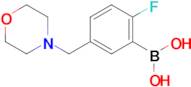 (2-Fluoro-5-(morpholinomethyl)phenyl)boronic acid