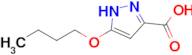 5-butoxy-1H-pyrazole-3-carboxylic acid