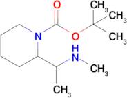 Tert-butyl 2-(1-(methylamino)ethyl)piperidine-1-carboxylate