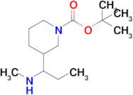 Tert-butyl 3-(1-(methylamino)propyl)piperidine-1-carboxylate