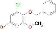 2-(Benzyloxy)-5-bromo-1-chloro-3-methoxybenzene