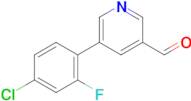 5-(4-Chloro-2-fluorophenyl)nicotinaldehyde