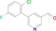 5-(2-Chloro-5-fluorophenyl)nicotinaldehyde