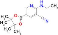 2-(Ethylamino)-5-(4,4,5,5-tetramethyl-1,3,2-dioxaborolan-2-yl)nicotinonitrile