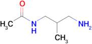 N-(3-amino-2-methylpropyl)acetamide