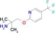 2-Methyl-1-((5-(trifluoromethyl)pyridin-2-yl)oxy)propan-2-amine