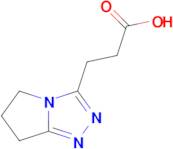 3-(6,7-Dihydro-5H-pyrrolo[2,1-c][1,2,4]triazol-3-yl)propanoic acid