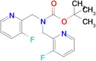 Tert-butyl bis((3-fluoropyridin-2-yl)methyl)carbamate