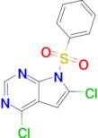 4,6-Dichloro-7-(phenylsulfonyl)-7H-pyrrolo[2,3-d]pyrimidine