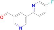 5-Fluoro-[2,3'-bipyridine]-5'-carbaldehyde