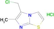 5-(Chloromethyl)-6-methylimidazo[2,1-b]thiazole hydrochloride