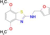 N-(furan-2-ylmethyl)-4,7-dimethoxybenzo[d]thiazol-2-amine