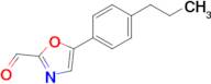 5-(4-Propylphenyl)oxazole-2-carbaldehyde