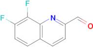 7,8-Difluoroquinoline-2-carbaldehyde