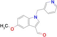 5-Methoxy-1-(pyridin-3-ylmethyl)-1H-indole-3-carbaldehyde