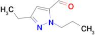 3-Ethyl-1-propyl-1H-pyrazole-5-carbaldehyde