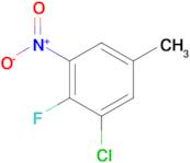 1-Chloro-2-fluoro-5-methyl-3-nitrobenzene