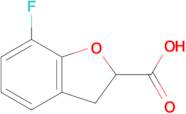 7-Fluoro-2,3-dihydrobenzofuran-2-carboxylic acid