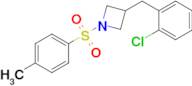 3-(2-Chlorobenzyl)-1-tosylazetidine