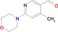 4-Methyl-6-morpholinonicotinaldehyde