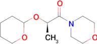 (2R)-1-morpholino-2-((tetrahydro-2H-pyran-2-yl)oxy)propan-1-one