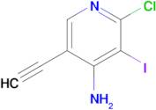 2-Chloro-5-ethynyl-3-iodopyridin-4-amine