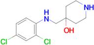 4-(((2,4-Dichlorophenyl)amino)methyl)piperidin-4-ol