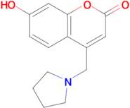 7-Hydroxy-4-(pyrrolidin-1-ylmethyl)-2H-chromen-2-one