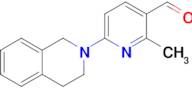 6-(3,4-Dihydroisoquinolin-2(1H)-yl)-2-methylnicotinaldehyde