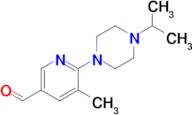 6-(4-Isopropylpiperazin-1-yl)-5-methylnicotinaldehyde