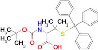 (S)-2-((tert-butoxycarbonyl)amino)-3-methyl-3-(tritylthio)butanoic acid