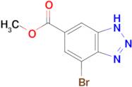 methyl 4-bromo-1H-1,2,3-benzotriazole-6-carboxylate