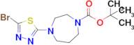 Tert-butyl 4-(5-bromo-1,3,4-thiadiazol-2-yl)-1,4-diazepane-1-carboxylate