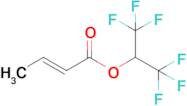 1,1,1,3,3,3-Hexafluoropropan-2-yl (E)-but-2-enoate