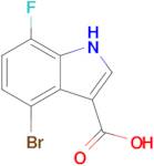 4-Bromo-7-fluoro-1H-indole-3-carboxylic acid