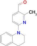 6-(3,4-Dihydroquinolin-1(2H)-yl)-2-methylnicotinaldehyde