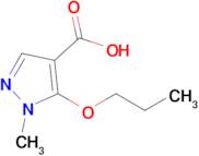 1-Methyl-5-propoxy-1H-pyrazole-4-carboxylic acid