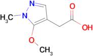 2-(5-Methoxy-1-methyl-1H-pyrazol-4-yl)acetic acid