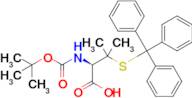 (R)-2-((tert-butoxycarbonyl)amino)-3-methyl-3-(tritylthio)butanoic acid