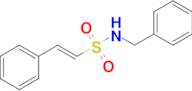 (E)-N-benzyl-2-phenylethene-1-sulfonamide