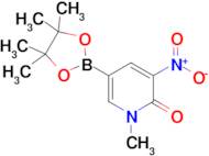 1-Methyl-3-nitro-5-(4,4,5,5-tetramethyl-1,3,2-dioxaborolan-2-yl)pyridin-2(1H)-one