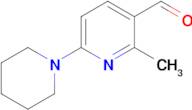 2-Methyl-6-(piperidin-1-yl)nicotinaldehyde