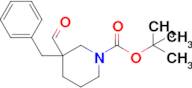 Tert-butyl 3-benzyl-3-formylpiperidine-1-carboxylate