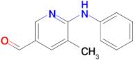 5-Methyl-6-(phenylamino)nicotinaldehyde