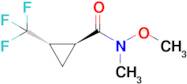 (1S,2S)-N-methoxy-N-methyl-2-(trifluoromethyl)cyclopropane-1-carboxamide