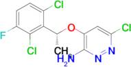 (R)-6-chloro-4-(1-(2,6-dichloro-3-fluorophenyl)ethoxy)pyridazin-3-amine