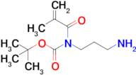 Tert-butyl (3-aminopropyl)(methacryloyl)carbamate