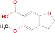 5-Methoxy-2,3-dihydrobenzofuran-6-carboxylic acid