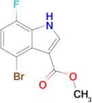 Methyl 4-bromo-7-fluoro-1H-indole-3-carboxylate